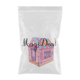 Foldable Sweet House Themed Tent Playhouse for Kids Indoor Outdoor Play, 36.6''L x 28''W x 40'' - Aladdin Shoppers