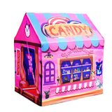 Maxbell Foldable Sweet House Themed Tent Playhouse for Kids Indoor Outdoor Play, 36.6''L x 28''W x 40''