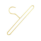 Gold Strong Adult Metal Bar Swan Hangers Clothes Coat Trouser Skirt,Modern Non-Slip & Space Saving Design Excellent for Men and Women - Aladdin Shoppers