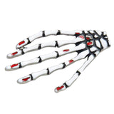 Halloween Jewelry Gifts Vintage Gothic Antique Silver Ghost Skeleton Hand Brooch Pin - Aladdin Shoppers