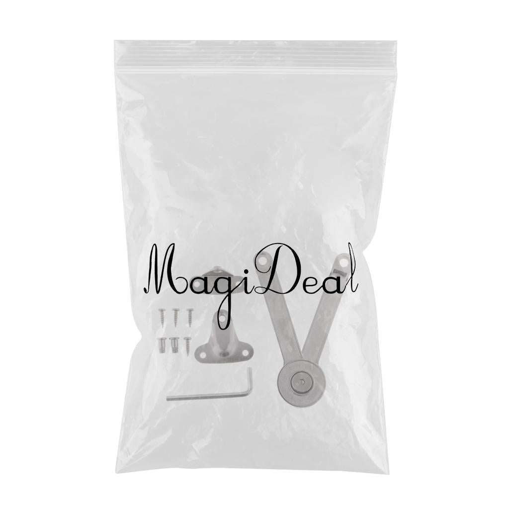 Heavy Duty Lid Support Hinge Lid Stay with Soft Close Toy Box Hinge Support Drop Lids of Cabinets Cupboard Meter Box Wall Hiding Decor Picture Frames - Aladdin Shoppers