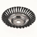 Heavy Duty Wire Wheel Brush Grass Trimmer Head Replacement Parts with Bore 2.5cm - Aladdin Shoppers