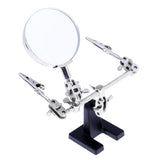 Helping Hands Magnifier 3.5x Glass with Alligator Clips for Soldering Crafts - Aladdin Shoppers