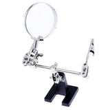Helping Hands Magnifier 3.5x Glass with Alligator Clips for Soldering Crafts - Aladdin Shoppers
