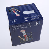 High Quality 3 Sections Large Wavy Acrylic Makeup Brush and Cosmetic Organizer Holder - Aladdin Shoppers