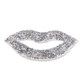 Hoxfix Iron on Crystal Rhinestone Lip Patch DIY Applique for Craft Supplies DIY Sewing - Aladdin Shoppers