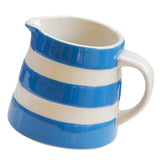 Max 1 Pc White Blue Stripe Ceramic Cup Mug with Handle for Milk Coffee Tea etc S