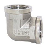 Max Maxb 1/2'' Stainless Steel Female Thread Pipe Fitting Coupling Connector #2