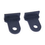 Maxbell 2 Pieces Solenoid Pump Rubber Brackets Devices Hardware for Cleaning Machine K Shaped