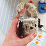 Max Knitting Wool Earphone Cover Built-in Silicone Case for AirPods Dog