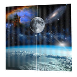 Max 2 Pcs/Panels Digital Printing Window Curtain Drapes for Bedroom Living Room