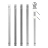 Maxbell 5Pcs Flag Pole Guide Banner for Commercial Flag Pole House Porch Boat, Yacht