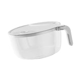 Maxbell Rice Washing Filter Strainer Basket Cleaning Tools for Peas Spinach Potatoes White S