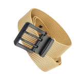 Maxbell Lightweight Nylon Belt Clothing Accessories Wear Resistant for Club Work Khaki