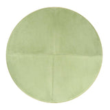 Maxbell Round Shape Dog Cat Coral Fleece Mat Warm Sleep Bedding Nest Pet Pad Green L