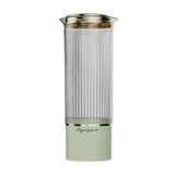Maxbell Paper Cup Dispenser with Cover Stable Dustproof for Parties Household Cafes Light green
