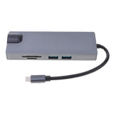 Max Maxb Slim Type-C HUB to HDMI 4K VGA Adapter For SD/Micro SD Card Reader