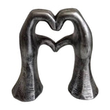 Maxbell Love Gesture Statue Sculpture Creative for Bedroom Shelf Table Centerpiece