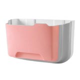 Maxbell Rubbish Kitchen Hanger Garbage Hanging Racks Waste Bag Holder Pink