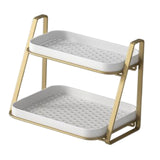 Maxbell Tidy Rack Dish Tray Water Cup Drainer for Tea Cup Living Room Cups Medium
