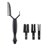 Maxbell Professional Baber Hair Dyeing Positioning Perm Comb Positioning Tool Salon