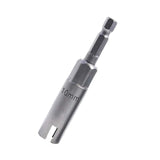 Maxbell 1/4" Slot Wing Nuts Drill Bit Power Tool for Panel Nuts, Screws Eye, C Hook 80mmx10mm