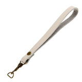 Max Replacement Genuine Leather Wrist Strap Clutch Wristlet Purse Strap beige