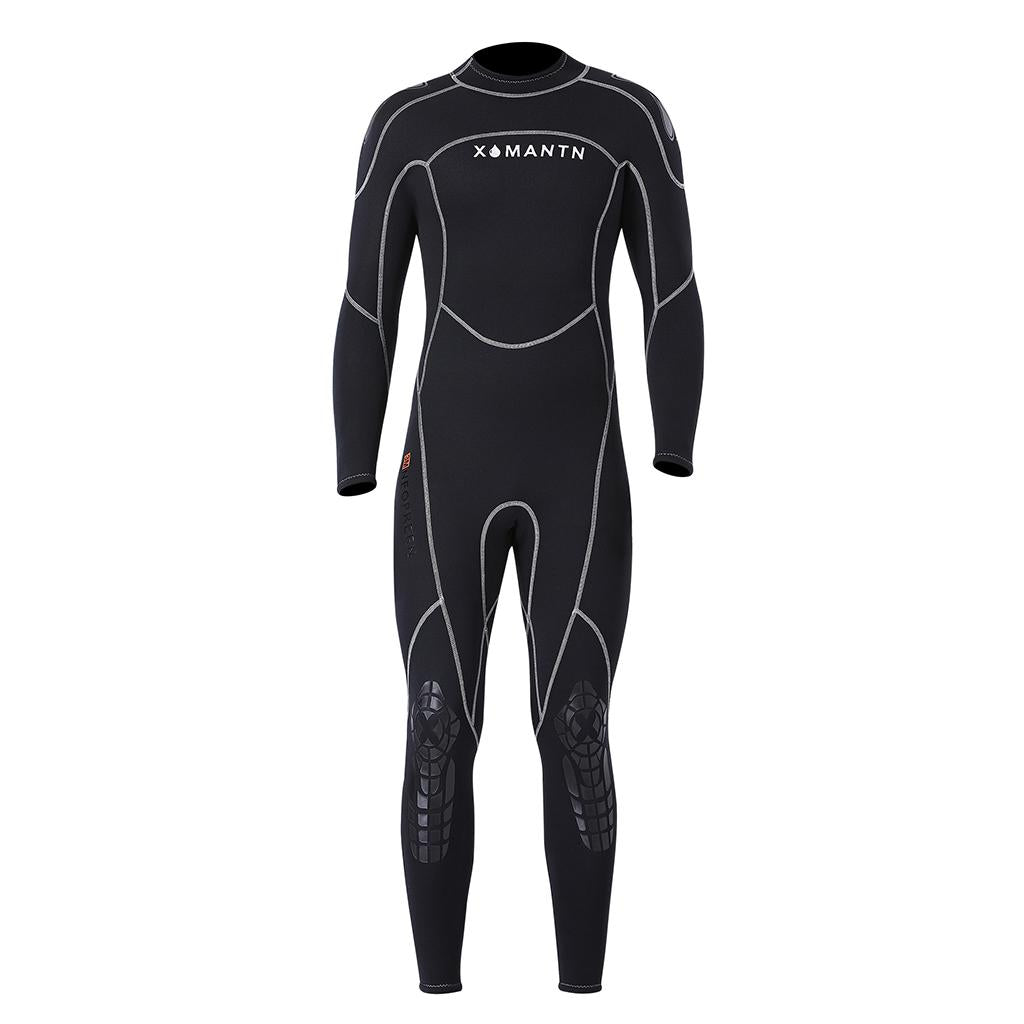 Maxbell 3 mm Male Diving Wetsuit One-Piece Diving Suit Jumpsuit Rash Guard  XL