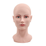 Maxbell Mannequin Head Display Stand Hairpieces Display Holder for Shopping Mall Hat Female