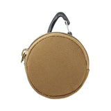 Maxbell Earphone Carrying Case Protective Cable Organizer Bag Headphone Case Travel Khaki