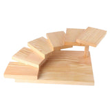 Maxbell Sushi Serving Tray Succulent Holder Cup Cake Plate for Christmas Party Rectangular