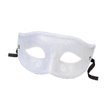 Maxbell Half Face Mask Costume Accessories Party Prom Ball Women Men Masquerade Mask White