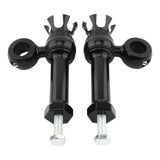 Maxbell Motorcycle Handlebar Riser Universal for Dyna Fat Bob Cvo Fxdfse : 2009 Black