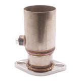 Maxbell 3" Stainless Pipe to 2.5" 2 bolt Flange Reducer w/ o2 bung Downpipe Exhaust