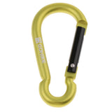 Maxbell Aluminum Alloy Carabiner Gourd Shape Spring Buckle Hook Clip Matt green