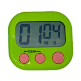 Maxbell Digital Timer LCD Screen Loud Alarm Kitchen Timer for Teachers Office Baking Green