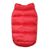 Maxbell Portable Dog Down Jacket Lightweight Warm Soft Stylish Windproof for Clothes Red M