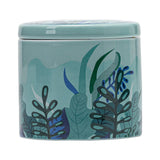 Maxbell Kitchen Jar Exquisite Glaze Canister Storage Jar for Serving Nuts Tea Leaves Blue