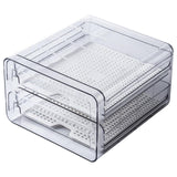 Maxbell Household Fridge Drawer Organizer Storage Bins for Kitchen Refrigerator