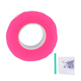 Maxbell Double Sided Tape Reusable Bubble Balloons Blowing Tape for Pinch Toy Making Pink 500cmx3cm
