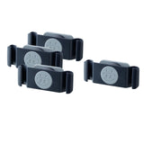 Maxbell 4x Rotary Cable Clip Accessories Cord Holder Cable Protector Strong Adhesive Blue