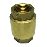 Max Brass Internal and External Filaments Vertical One Way Check Valve DN20