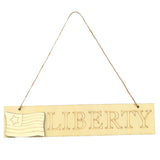 Max Indoor Outdoor Wooden Hanging Board Wooden Plaque Sign for Home Decor Type 2