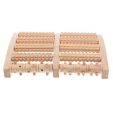 Max Maxb Wood Foot Massage Roller Feet Massager for Plantar Fasciitis Pain Fatigue