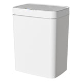 Maxbell Smart Trash Can Touchless Garbage Bin Automatic Trash Bin for Bedroom Office 15L White