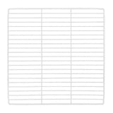 Maxbell Portable Pet Playpen Panel Cage Fence Metal Wire Guinea pig White Dense Grid