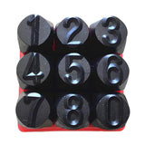 Max Alphabet Numbers Stamps Craft Letters Punch Metal Leather Tool Number 12.5mm