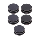 Maxbell 5 Pieces Surfing Surfboard Leash Cup Repair Plug Stainless Steel Bar (Black)
