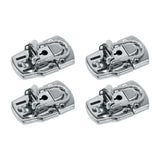 Maxbell 4x Toggle Hasp Latch Durable Retro Iron for Wooden Box Toolbox