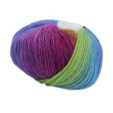 Maxbell Wool Knitting Thread Fingering Crochet Yarn Dyed